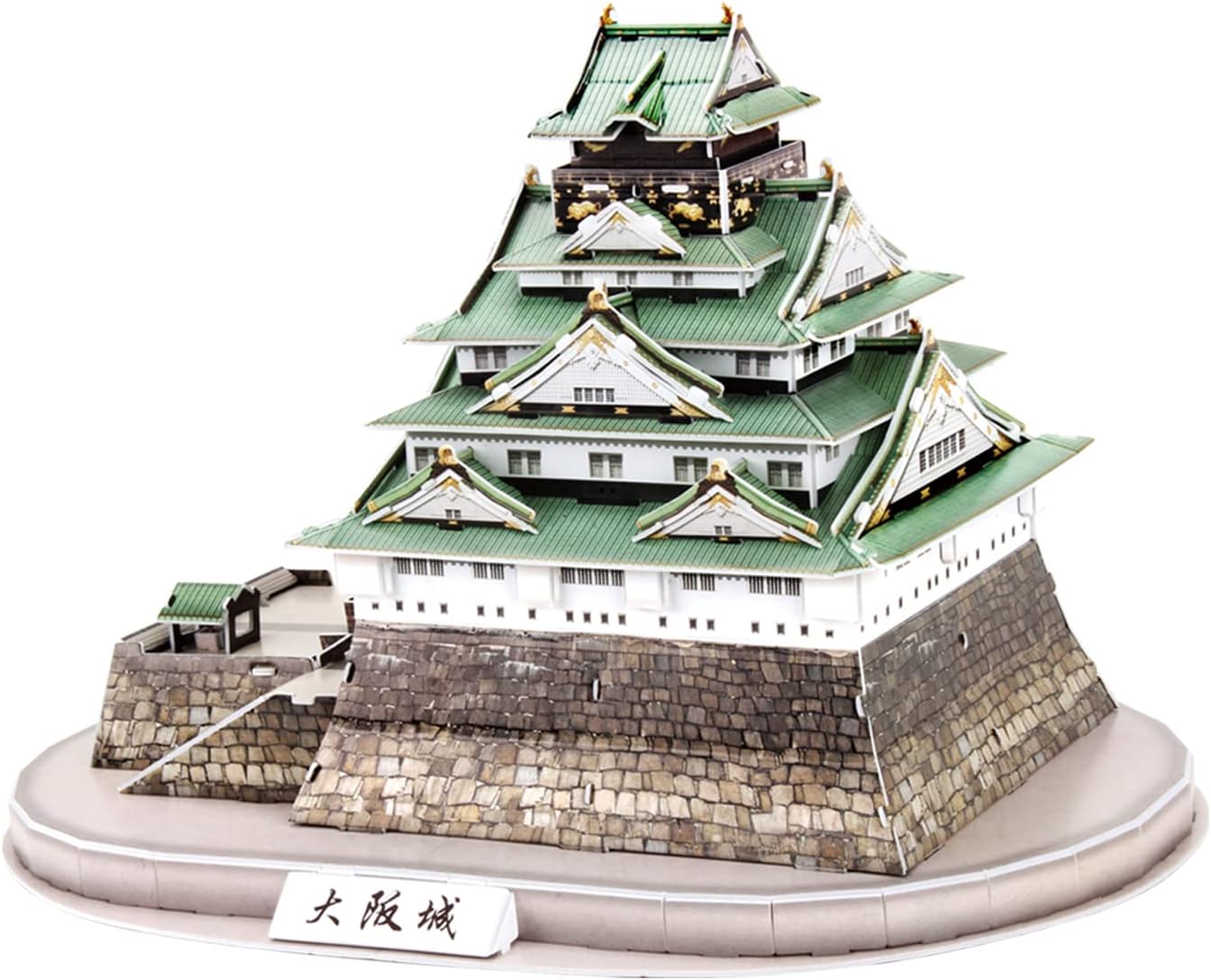 ASSYME MC175h 3D Puzzle Cubic Fun Osaka Castle 101 pieces