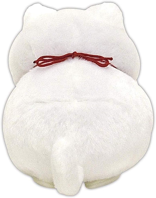 Amufun Bearded Manju Cat White Mochio Kawaii Stuffed Plush Toy