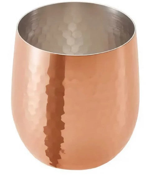 Asahi Nagao Tsubame-Sanjo Pure Copper Dharma Rock Glass 340 ml