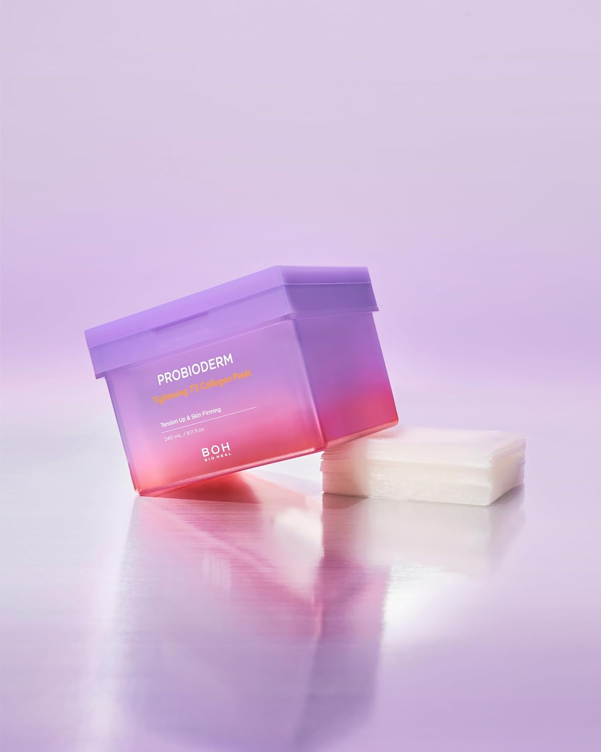 BIOHEAL BOH Probioderm 120 Tightening T3 Collagen Pads Hypoallergenic 240ml