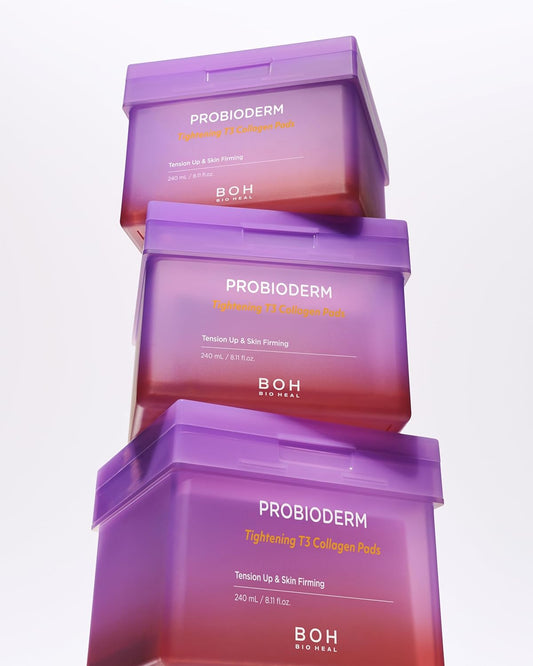 BIOHEAL BOH Probioderm 120 Tightening T3 Collagen Pads Hypoallergenic 240ml
