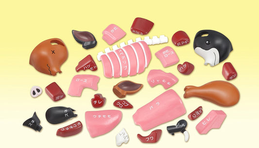 BANDAI NAMCO Megahouse Japanese Study Black Berkshire Pig 3D Puzzle