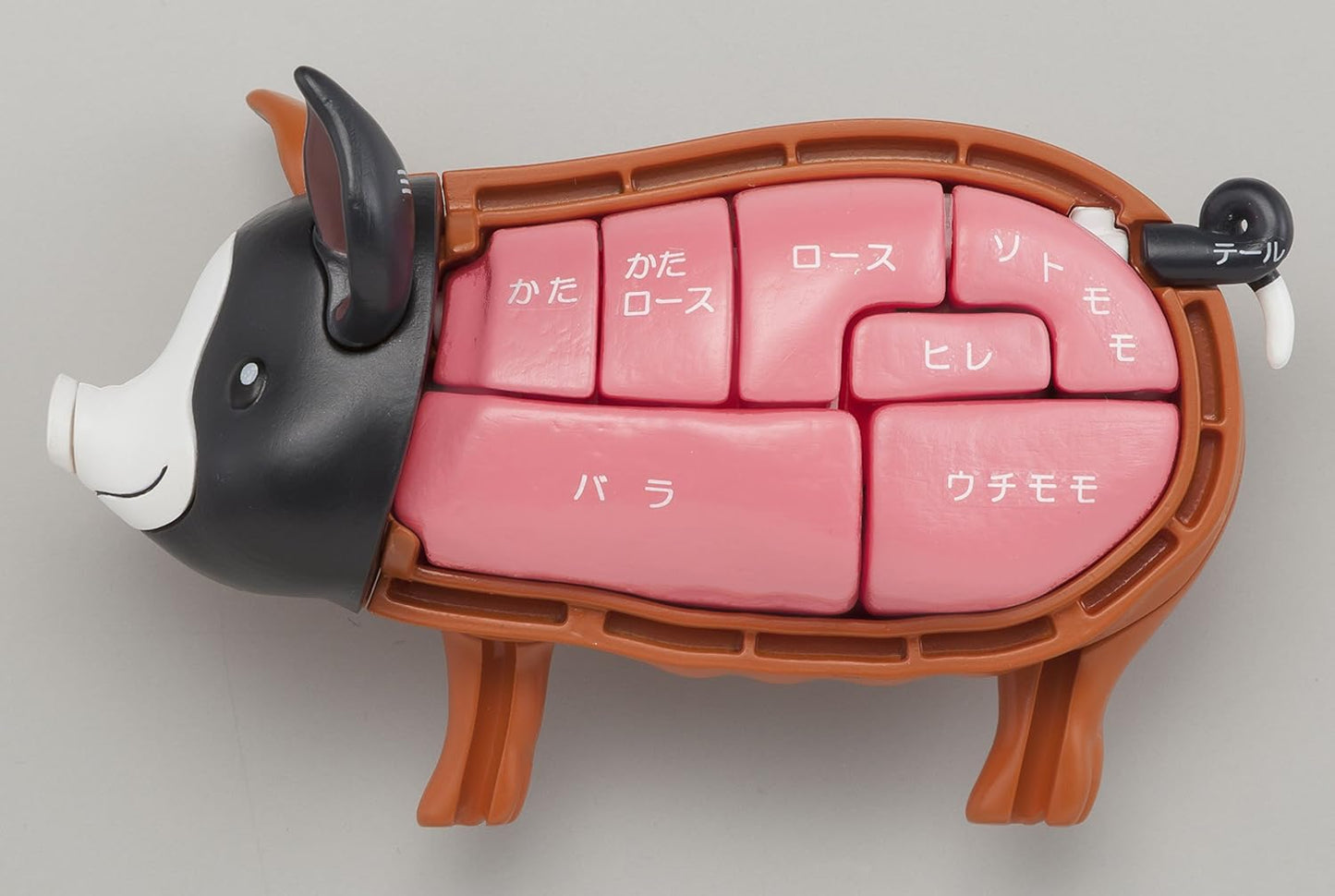 BANDAI NAMCO Megahouse Japanese Study Black Berkshire Pig 3D Puzzle
