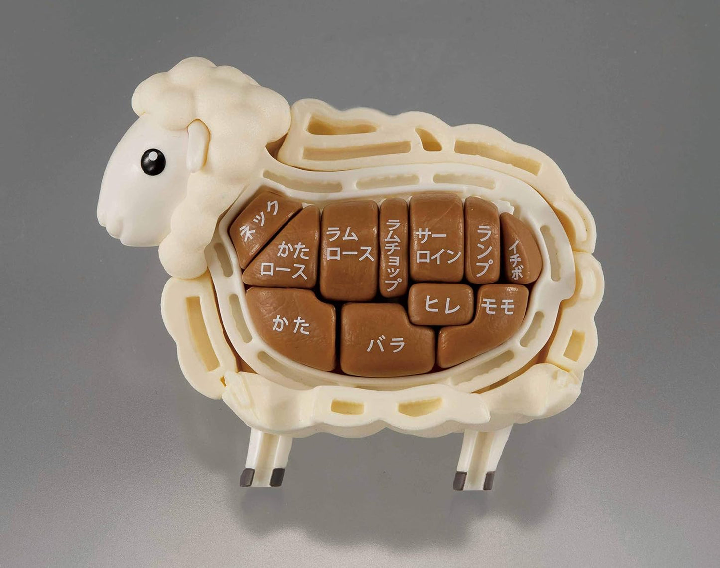 BANDAI NAMCO Megahouse Japanese Study Lamb Genghis Khan Pig 3D Puzzle