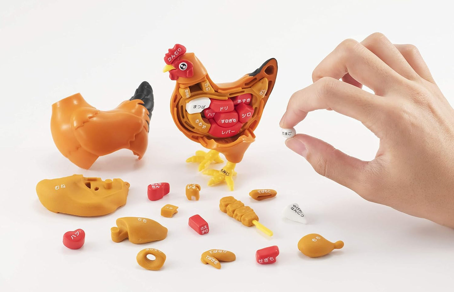 BANDAI NAMCO Megahouse Japanese Study Toy Yakiniku Chicken 3D Puzzle