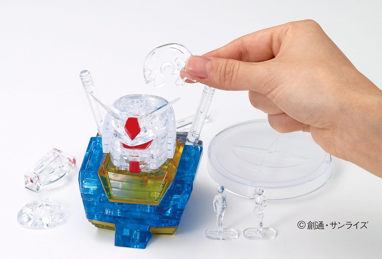 Beverly 3D Crystal Puzzle Gundam Mobile Suit Anime 55 Pieces