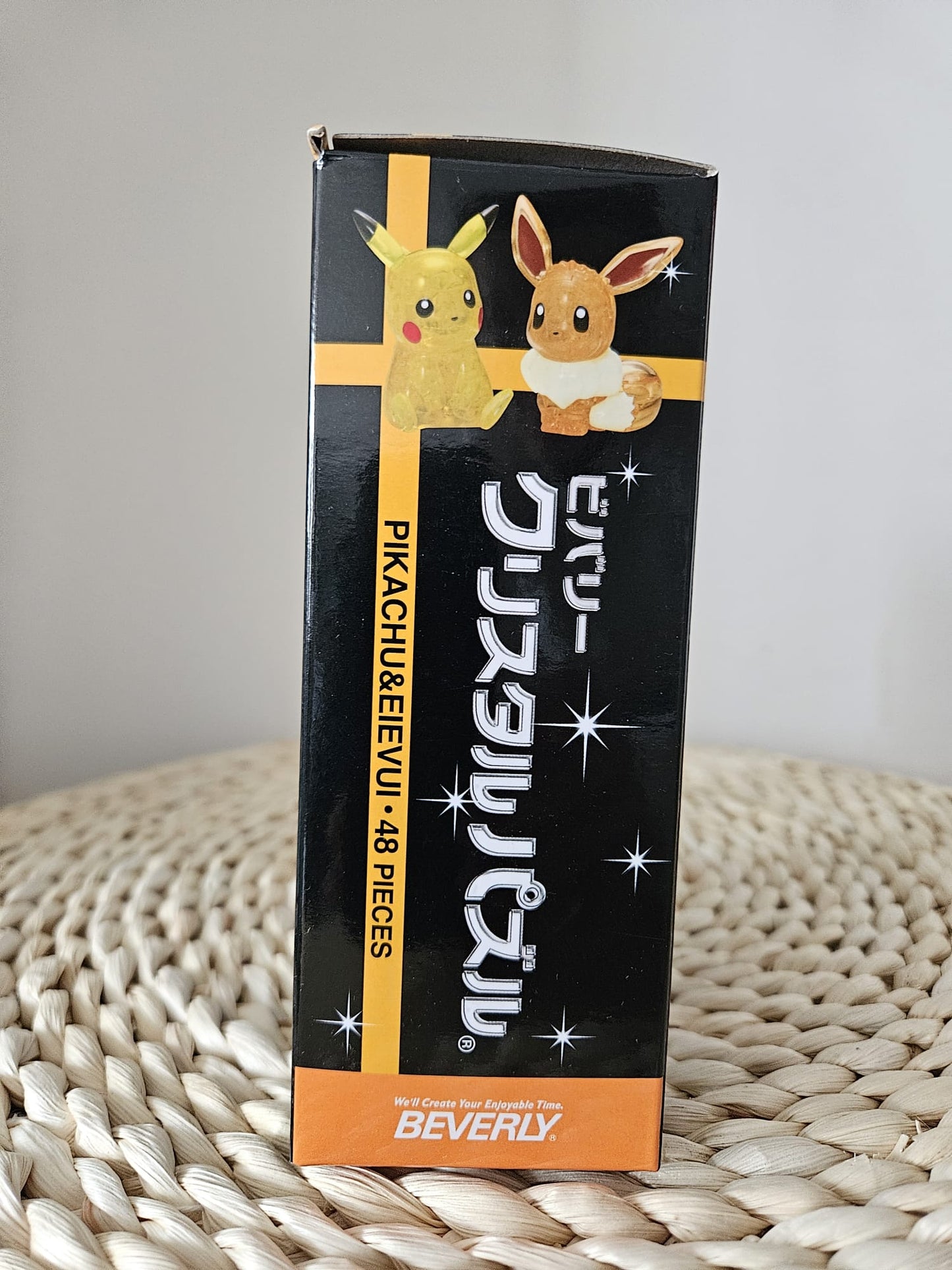 Beverly 3D Crystal Puzzle Pokemon Pikachu and Eevee 48 pieces