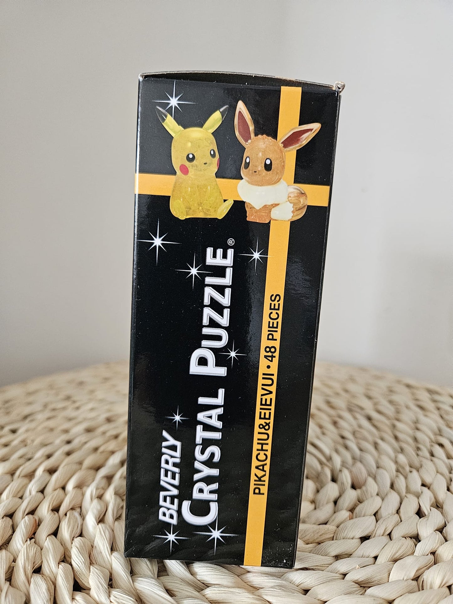 Beverly 3D Crystal Puzzle Pokemon Pikachu and Eevee 48 pieces