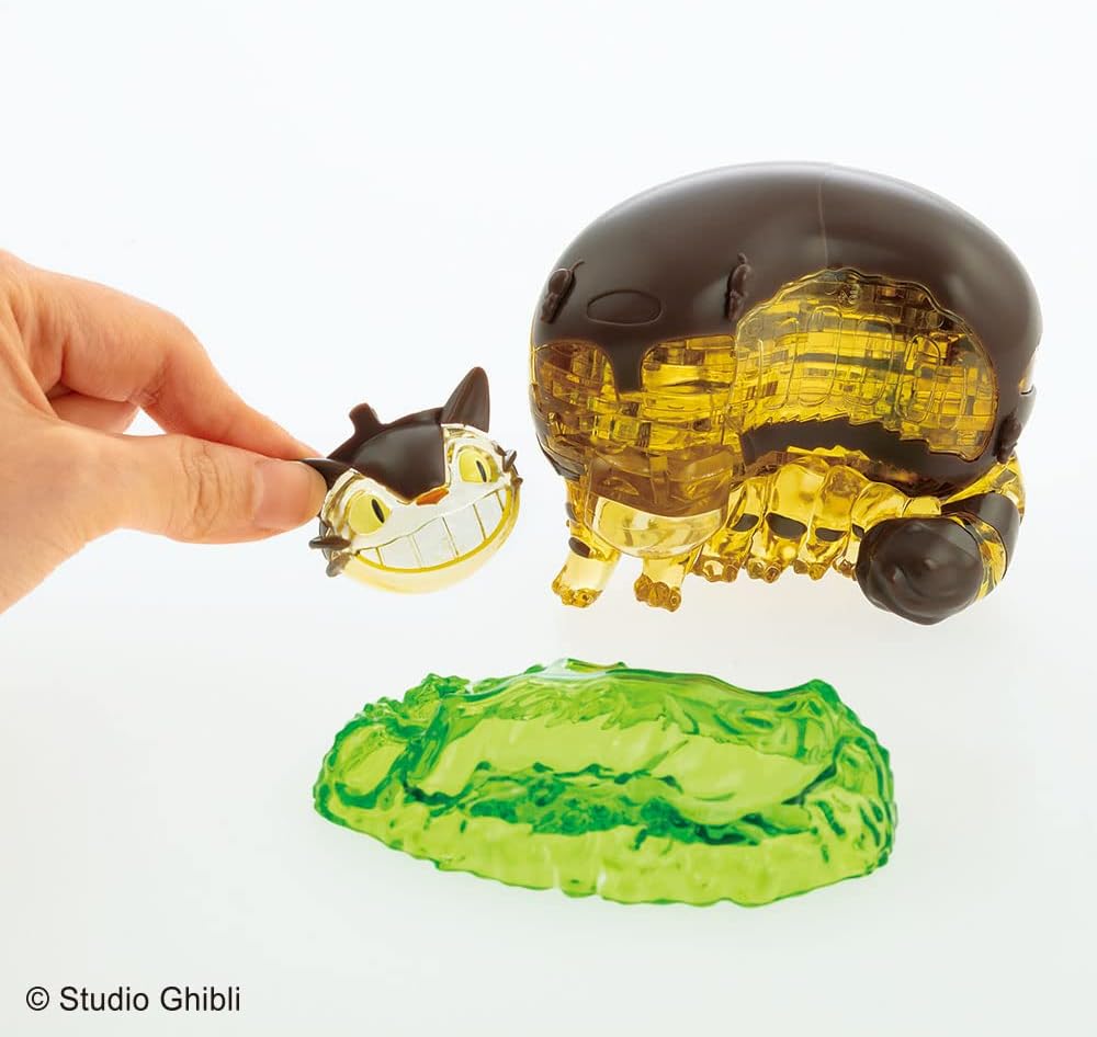 Beverly 3D Crystal Puzzle Studio Ghibli My Neighbour Totoro Cat Bus 61 Pieces