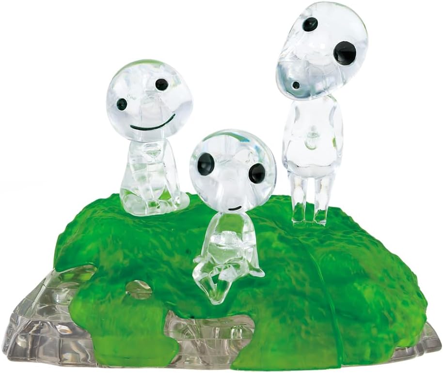 Beverly 3D Crystal Puzzle Studio Ghibli Princess Mononoke Kodama 33 Pieces