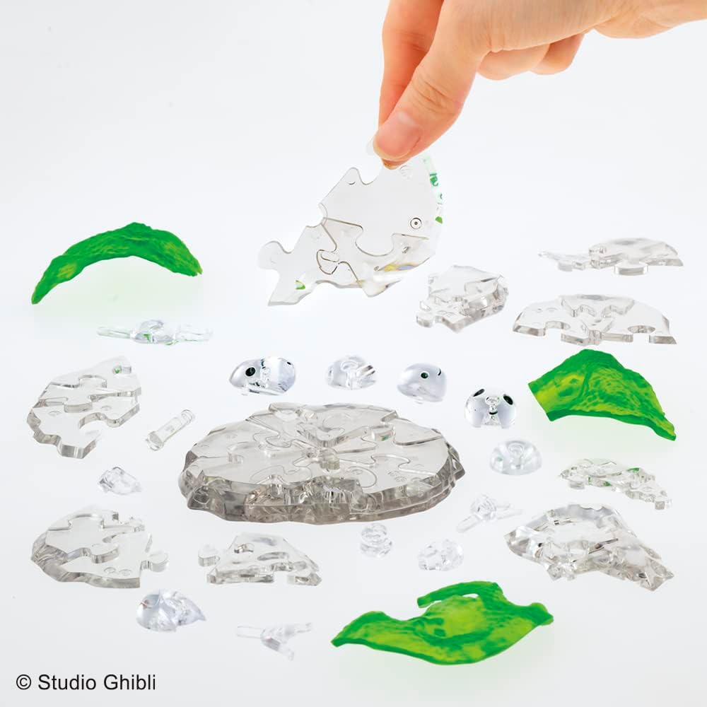 Beverly 3D Crystal Puzzle Studio Ghibli Princess Mononoke Kodama 33 Pieces