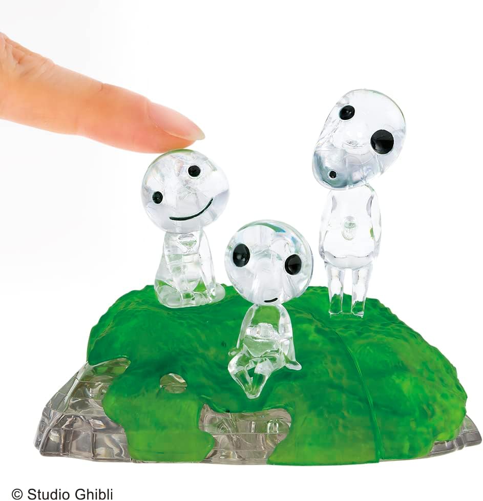 Beverly 3D Crystal Puzzle Studio Ghibli Princess Mononoke Kodama 33 Pieces