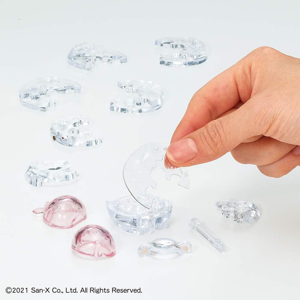 Beverly 3D Crystal Puzzle Sumikko Gurashi Shirokuma & Furoshiki 17 Pieces
