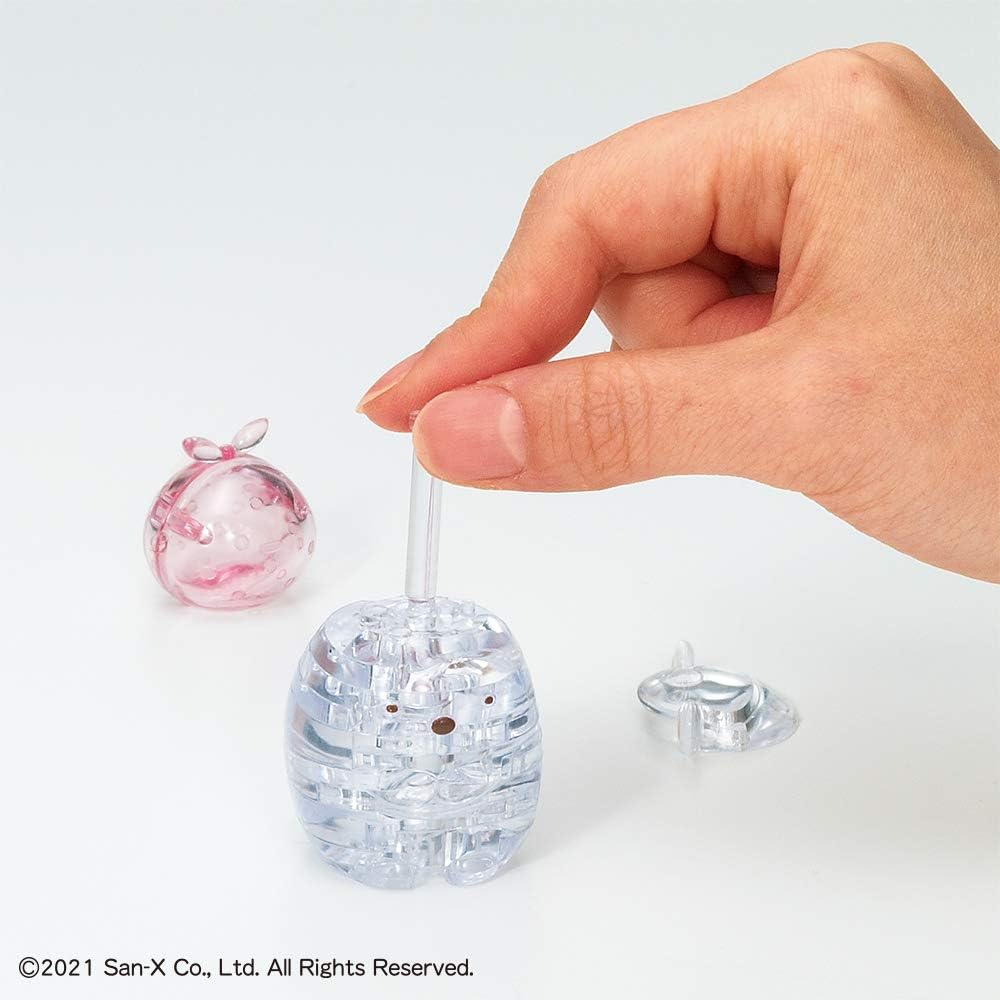 Beverly 3D Crystal Puzzle Sumikko Gurashi Shirokuma & Furoshiki 17 Pieces