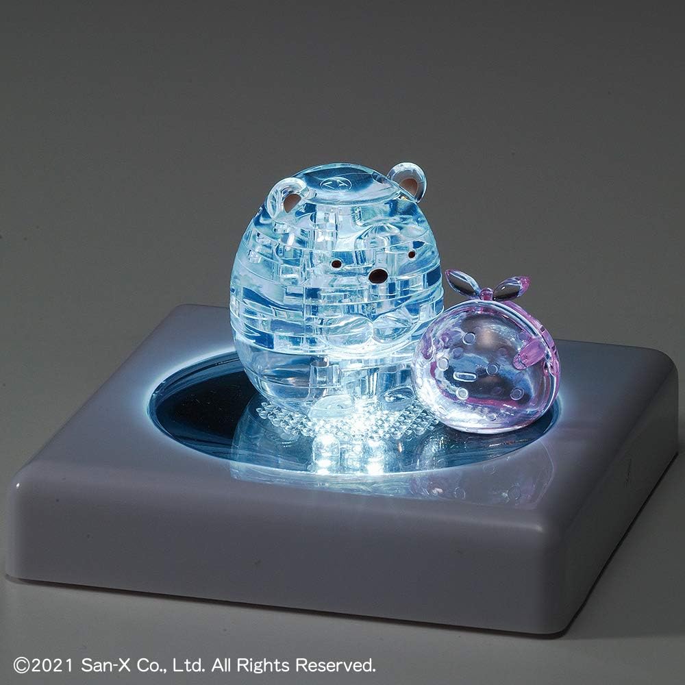 Beverly 3D Crystal Puzzle Sumikko Gurashi Shirokuma & Furoshiki 17 Pieces