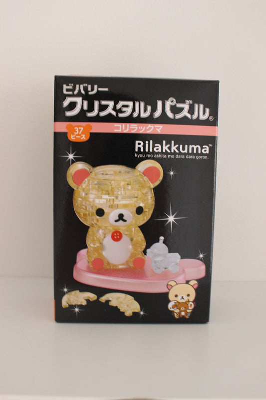 Beverly 3D Crystal Puzzle Kawaii Cream Korilakkuma Bear 37 pieces