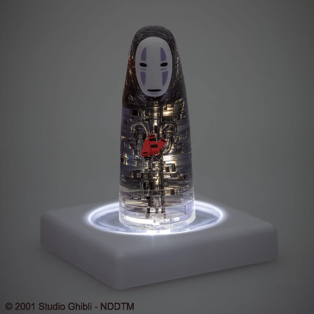 Beverly 3D Crystal Puzzle Studio Ghibli Spirited Away Kaonashi 44 Pieces