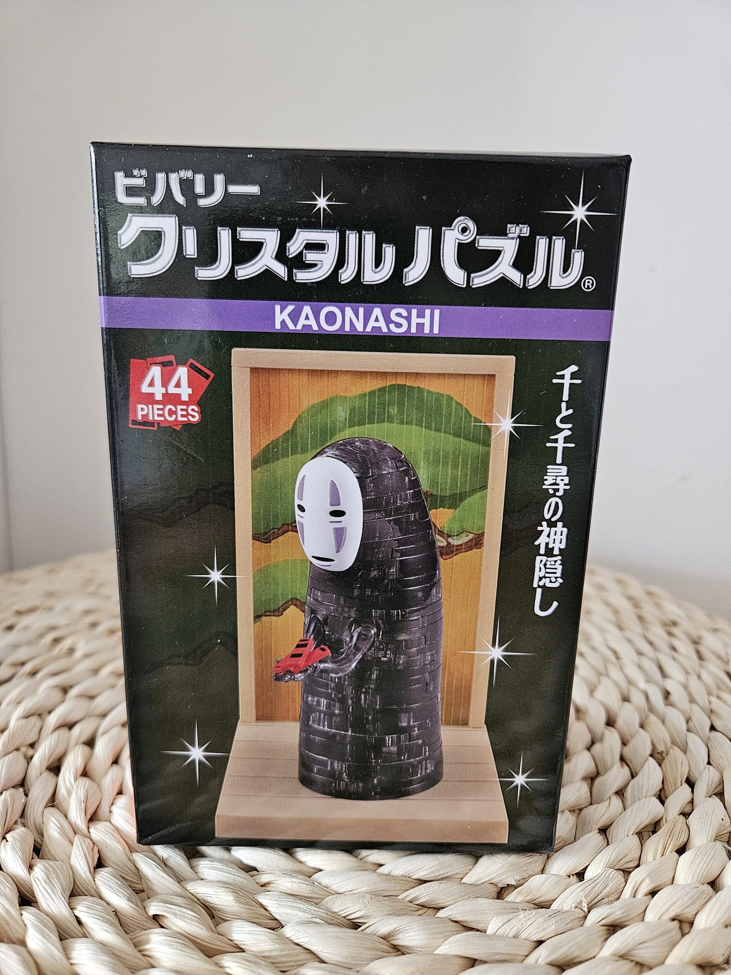 Beverly 3D Crystal Puzzle Studio Ghibli Spirited Away Kaonashi 44 Pieces