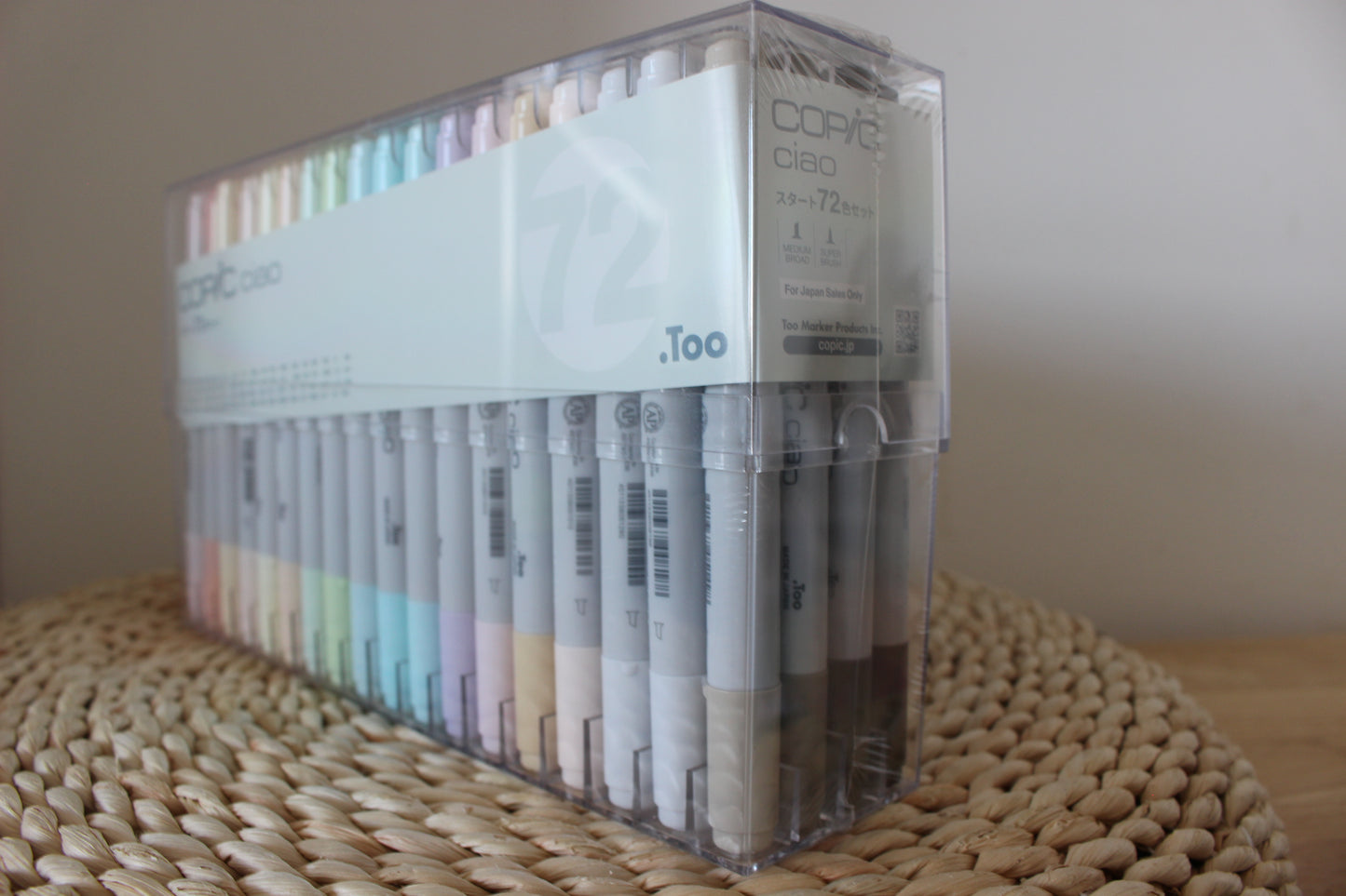 COPIC Ciao Starter 72-Colour 72.Too Illustration Markers Beginner