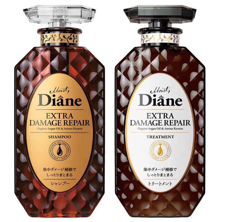 Diane Perfect Beauty Extra Damage Repair Set Shampoo + Conditioner Berry Scent