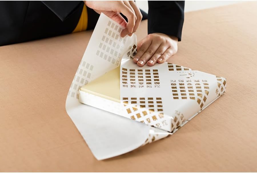 Hakuichi Maki-e Ballpoint Gold Leaf Pen Thousand Paper Cranes