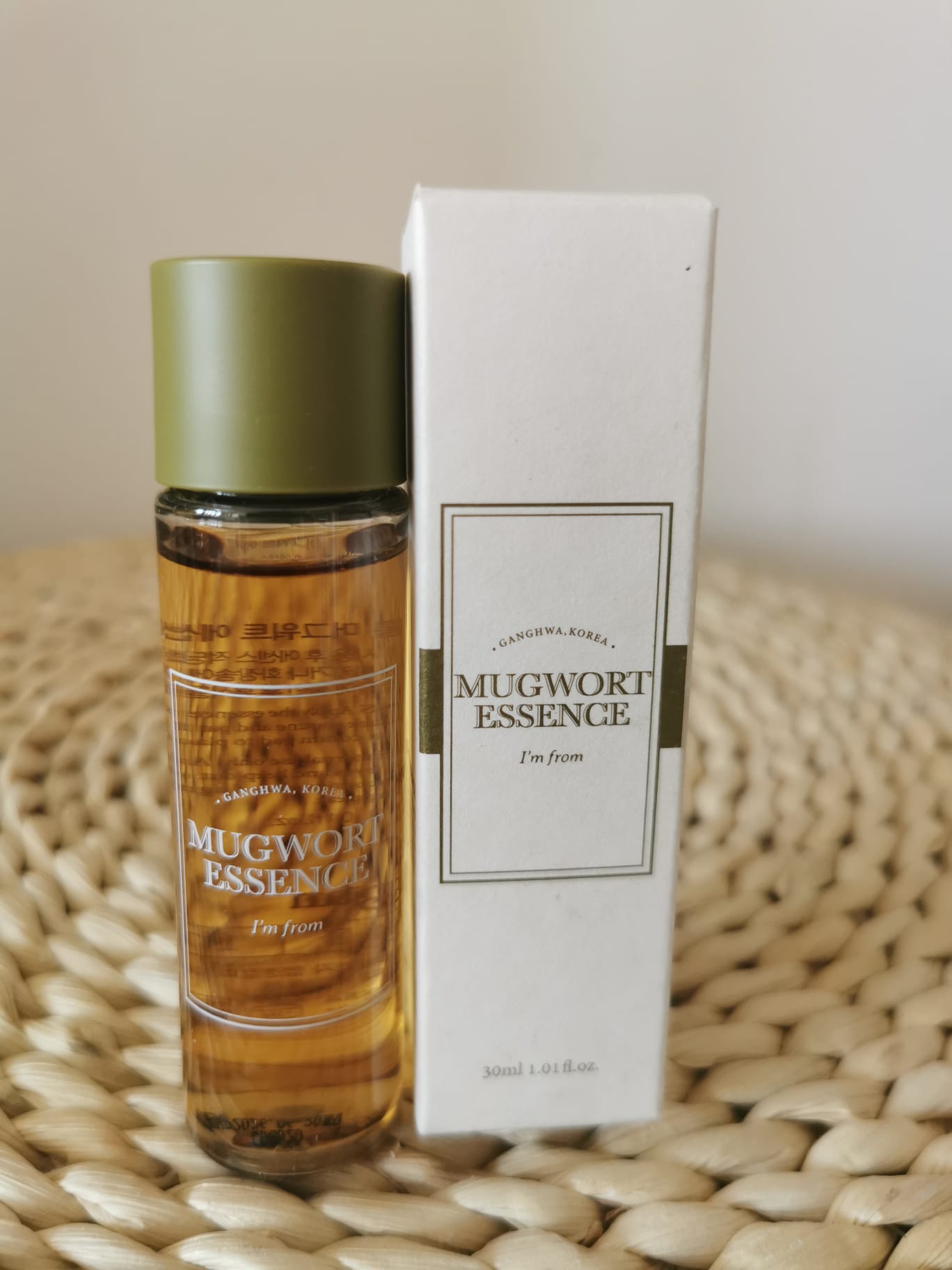 Vegan I’M FROM Mugwort Essence Travel Size 30ml - Korean Beauty