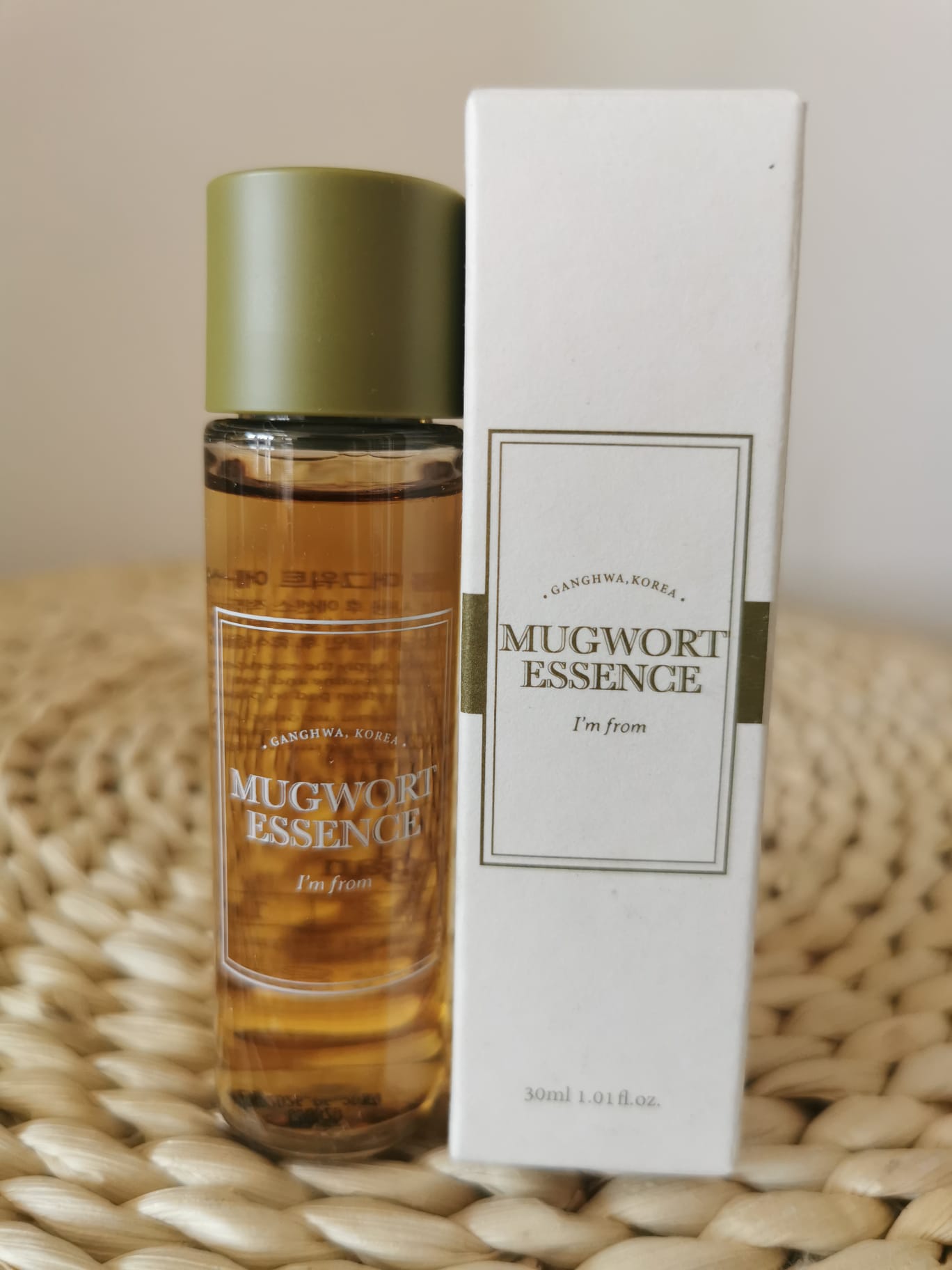 Vegan I'M FROM Mugwort Essence Travel Size 30ml - Korean Beauty