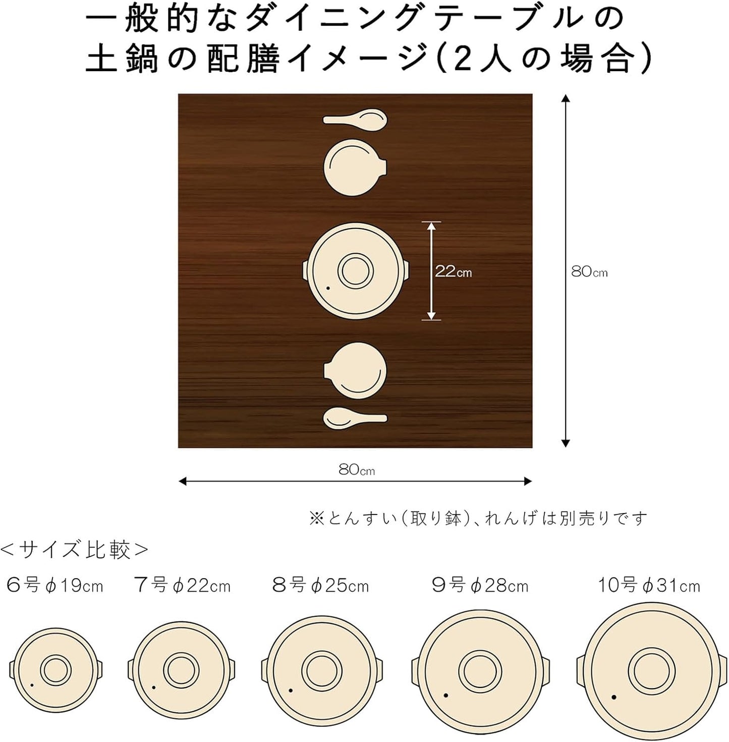 Japanese Hot Pot Donabe Earthenware Grey Floral no. 7 for 2 people