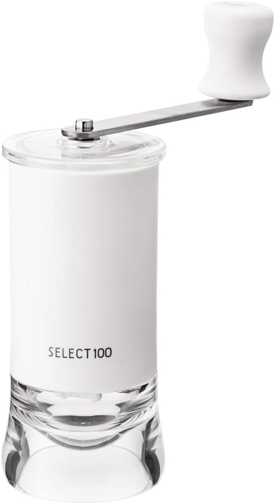 KAI Corporation Manual Green Tea Mill Grinder White Select100