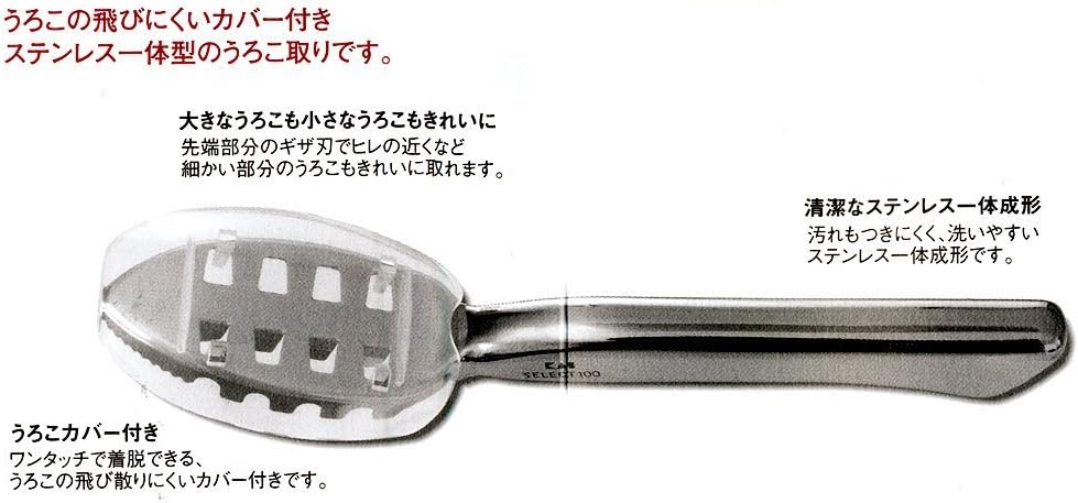 KAI Corporation Select 100 Scale Remover DH-3016 Stainless Steel