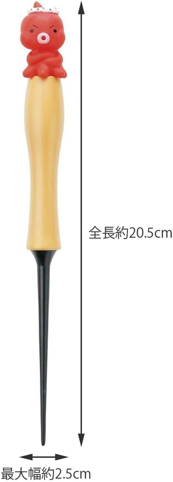 KAI Maido Honpo Kawaii Scratch-resistant Takoyan Takoyaki Pick