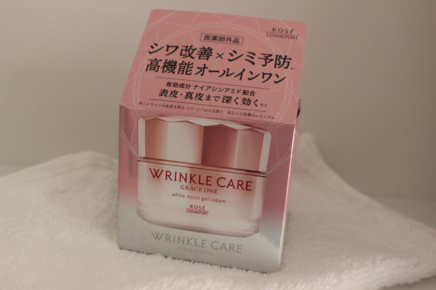 KOSE Grace One Wrinkle Care Mature Moist All-in-One Gel Cream Anti-aging 100g