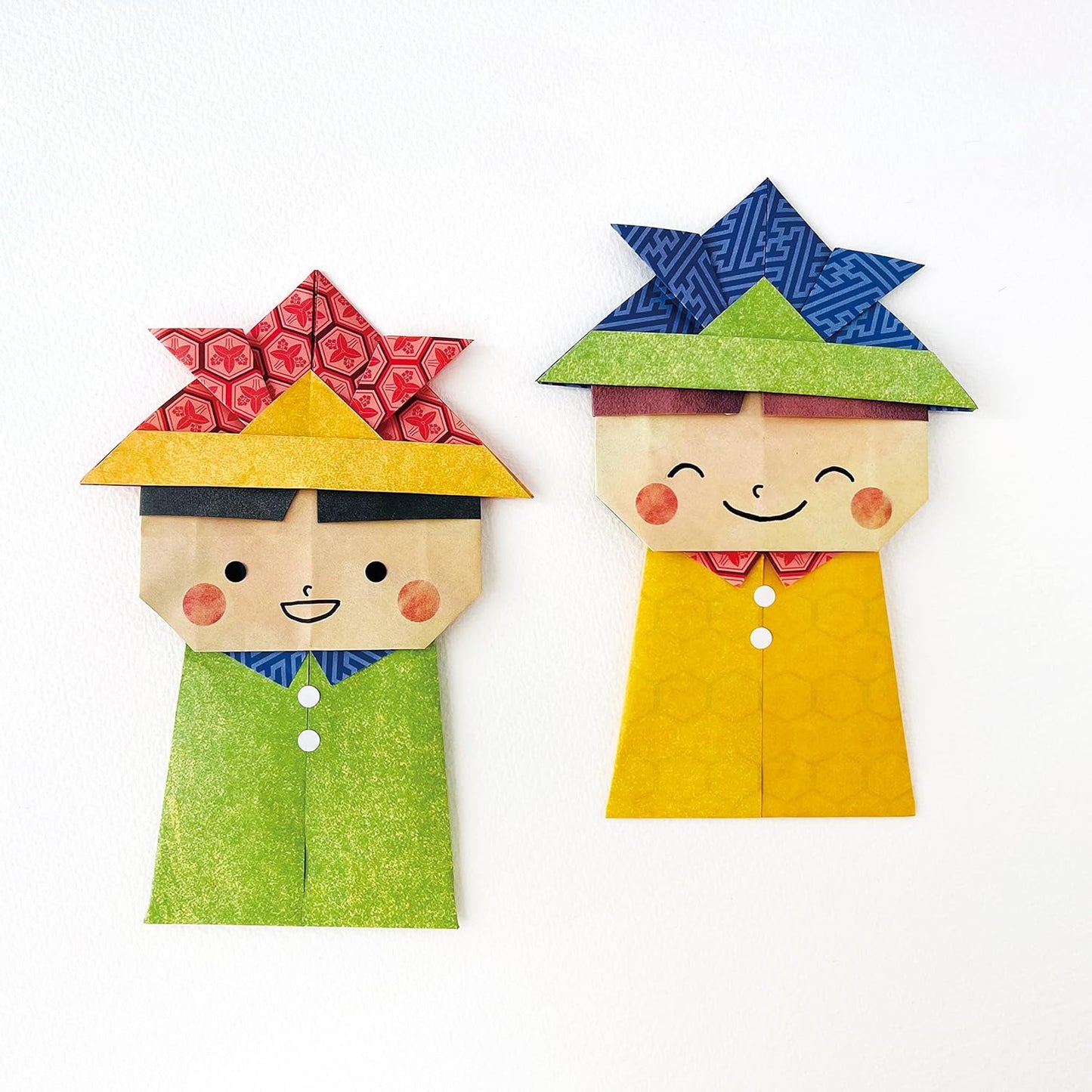 Kamikey Origami Antibacterial Double-Sided Set 48 sheets 15 x 15cm