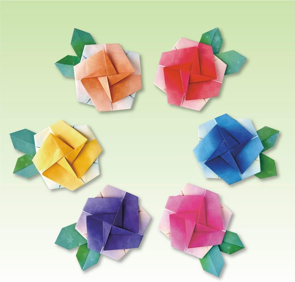 Kamikey Origami Antibacterial Gradation Set 72 sheets 15 x 15cm T2