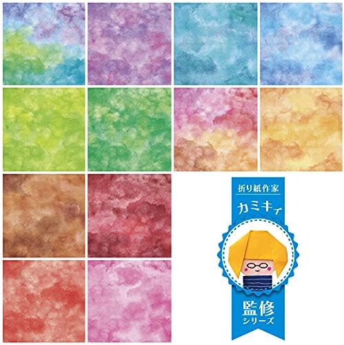Kamikey Origami Antibacterial Watercolour Set 72 sheets 15 x 15 cm
