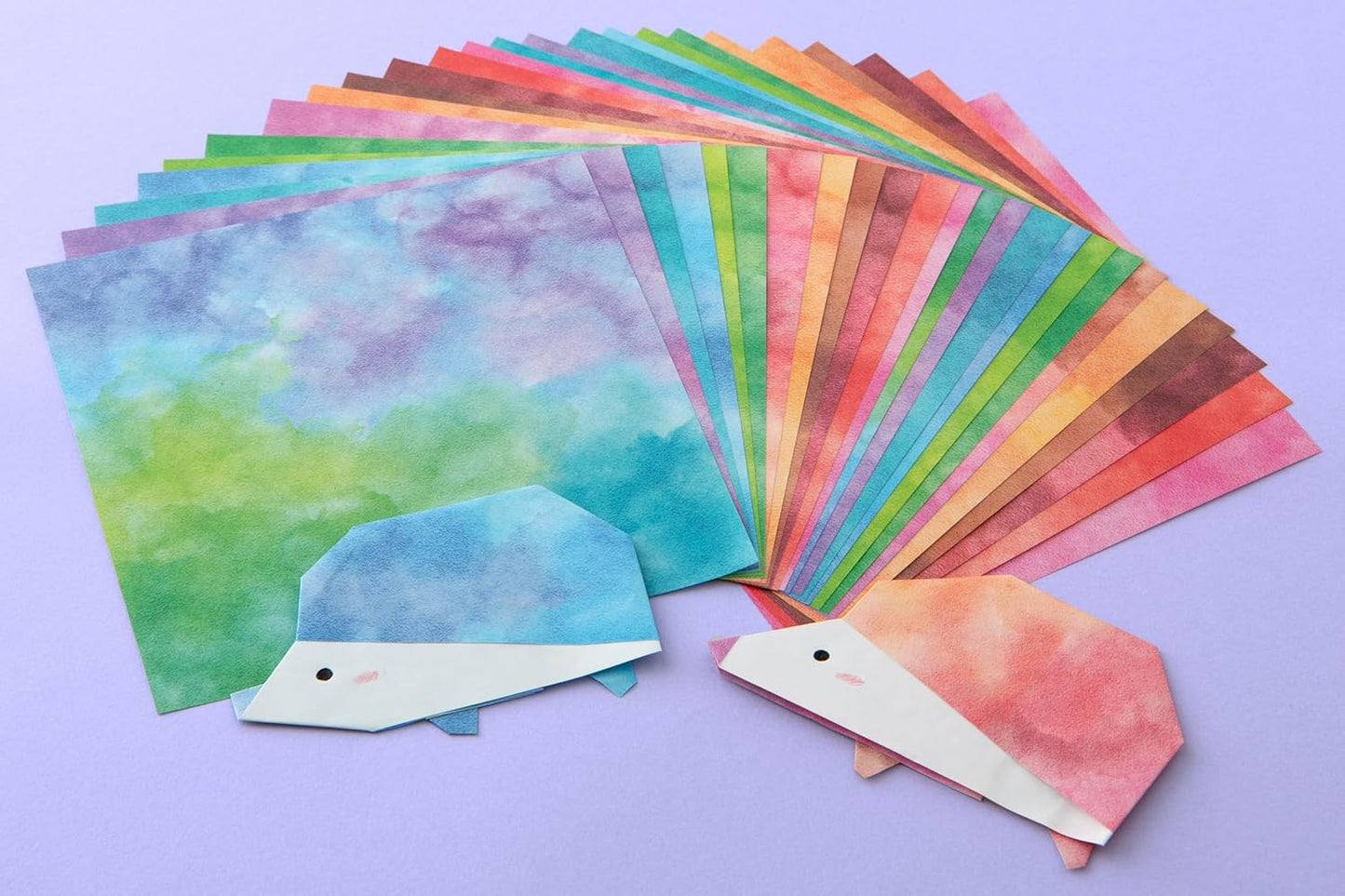 Kamikey Origami Antibacterial Watercolour Set 72 sheets 15 x 15 cm