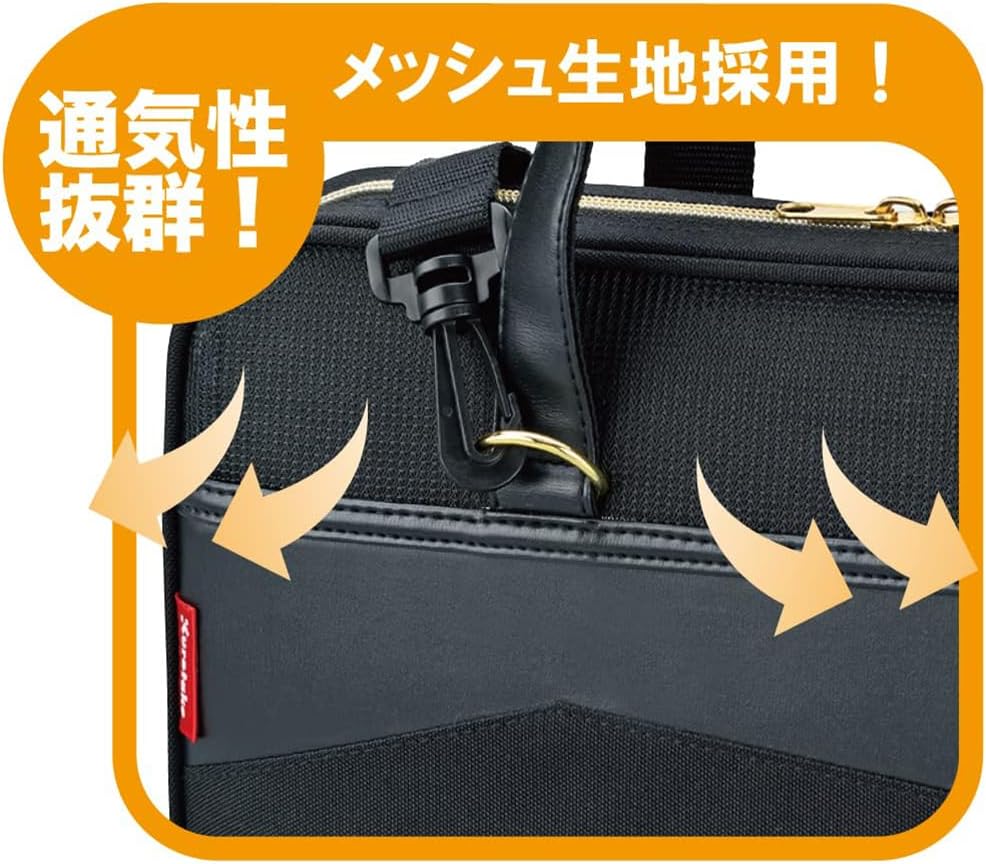 Kuretake Calligraphy Shodo Set Handheld Shoulder Black x Gold Case