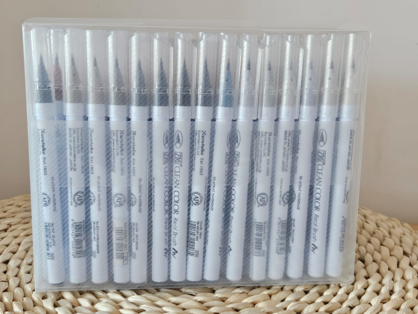 Kuretake Brush Pen Aqueous ZIG Clean Colour Real Brush Set of 90