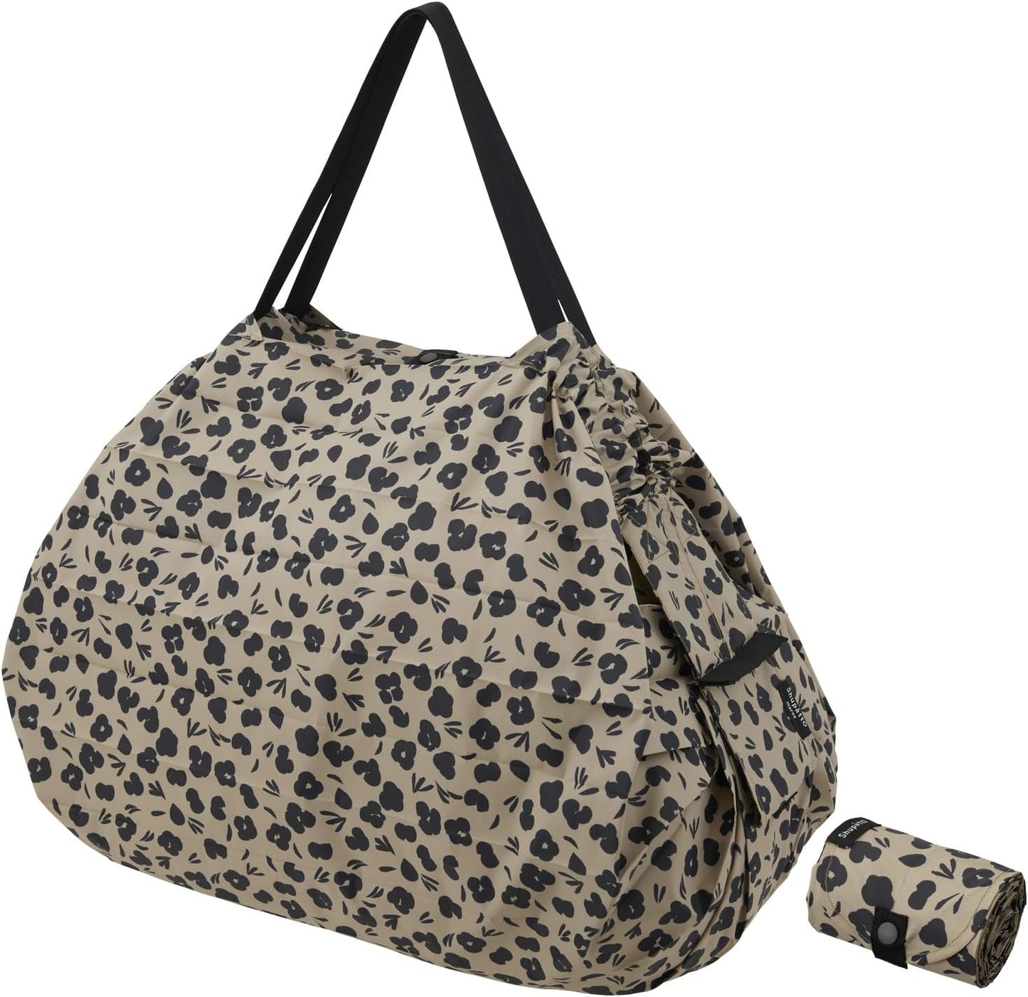 MARNA Shupatto Compact Bag Eco Bag Folding L size Footprints Ashiato 40L