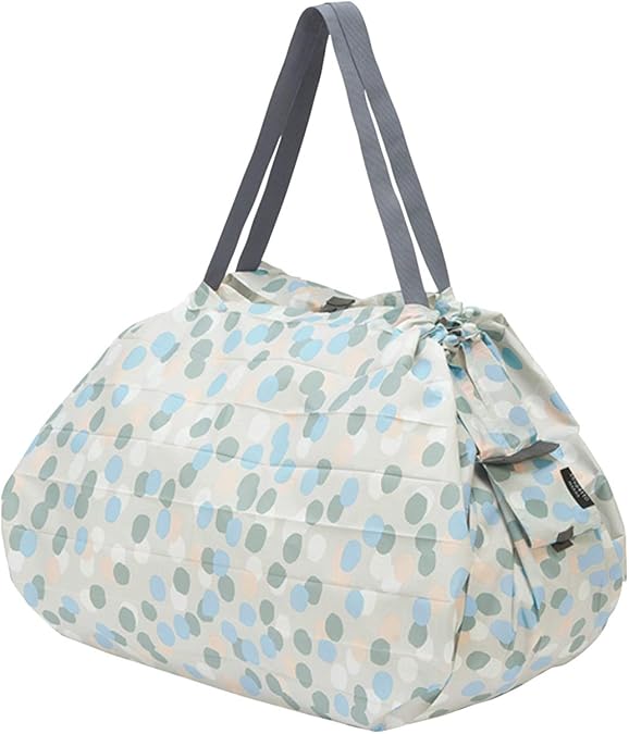 MARNA Shupatto Compact Bag Eco Bag Folding L size Polka Dot Pattern 40L