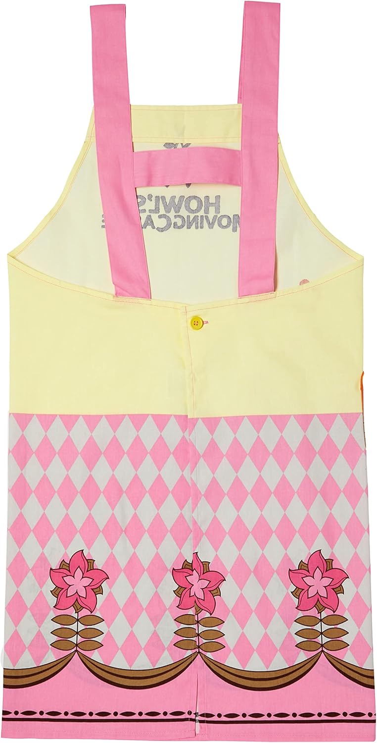 Marushin Studio Ghibli Howl's Moving Castle Calcifer Pink Apron One Size