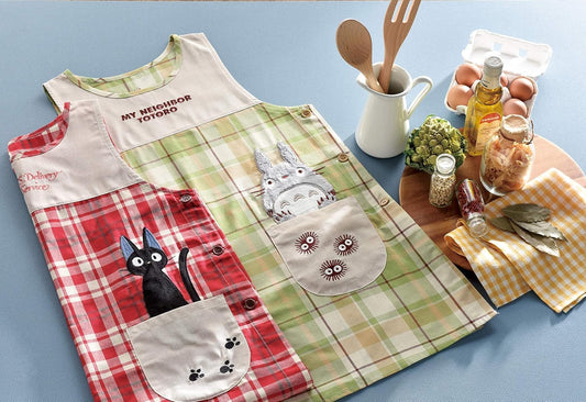 Marushin Studio Ghibli Kiki's Delivery Service Jiji Red Apron One Size