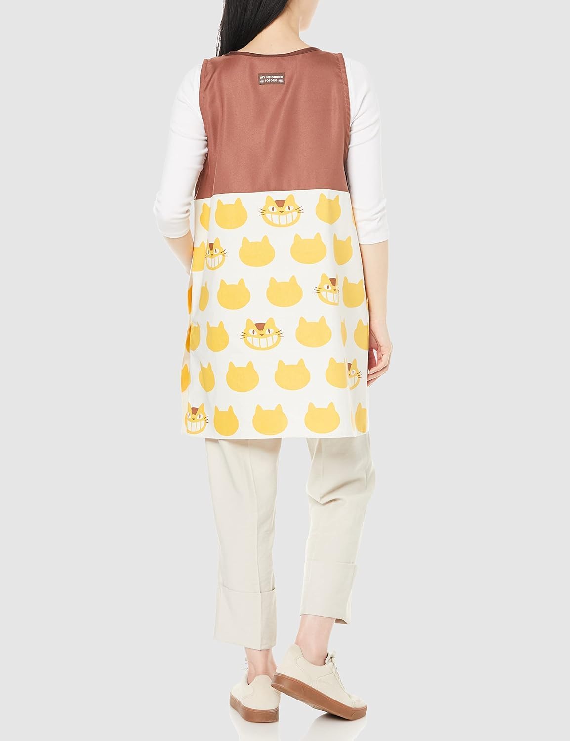 Marushin Studio Ghibli My Neighbour Totoro Catbus Brown Apron One Size