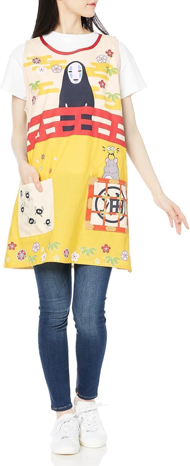 Marushin Studio Ghibli Spirited Away Kaonashi Apron No-Face One Size
