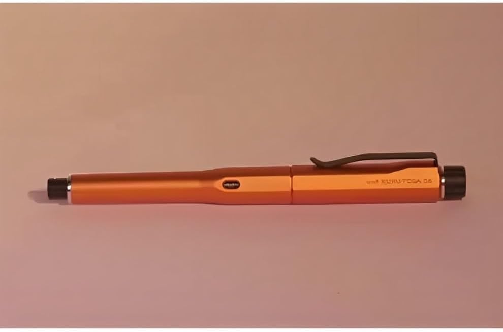 Mitsubishi Kuru Toga Uni Dive 0.5mm Mechanical Pencil M5-5000 Twilight Orange