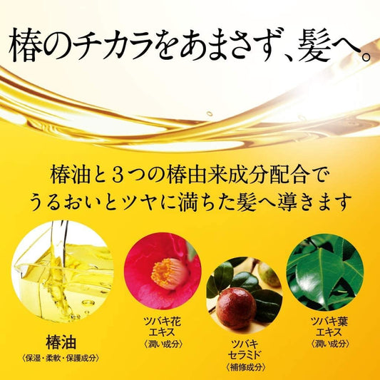 OSHIMA Tsubaki Premium Shampoo Camellia Oil Moisturising 300ml