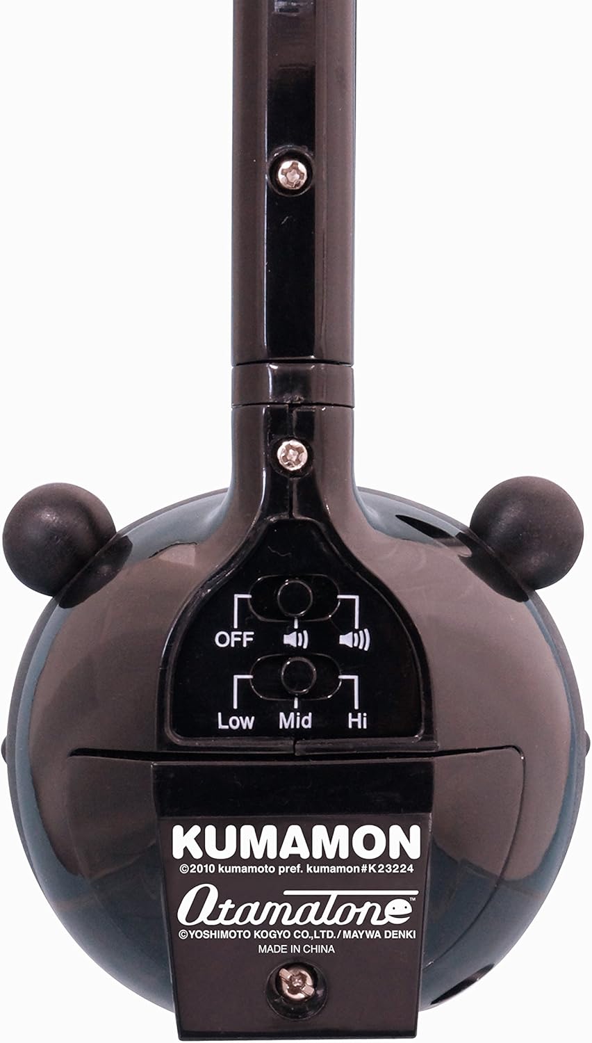 Otamatone Kumamon Bear Black Electronic Synthesizer Instrument Maywa Denki