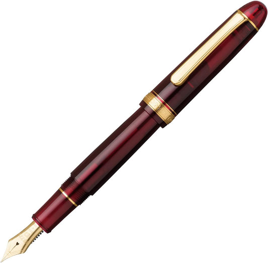 Platinum #3776 Century Fountain Pen Bourgogne Burgundy SF Fine Nib 14K Gold PNB-15000#71-2