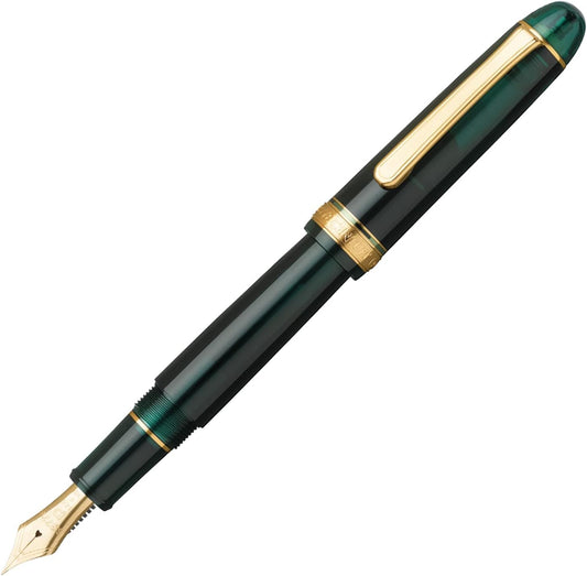 Platinum #3776 Century Fountain Pen Laurel Green SF Fine Nib 14K Gold PNB-15000#41-2