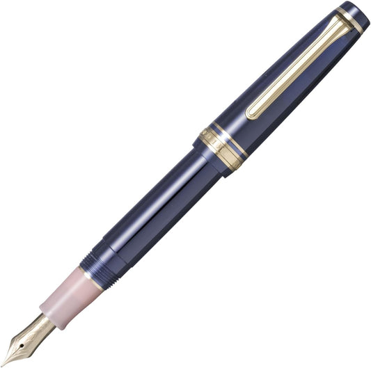 Sailor Professional Fountain Pen Shikiori Sansui Yuu-tsubame Midnight Blue Medium Fine Nib 11-2050-301